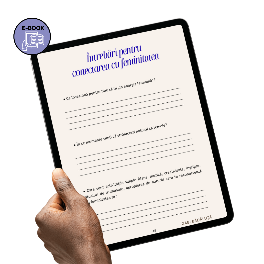 Ebook Caiet de lucru – Feminitatea de Gabriela Bădăluță - imagine 4